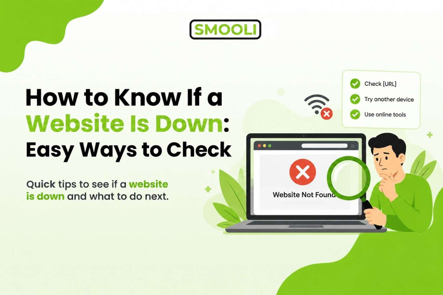 How to Know If a Website Is Down