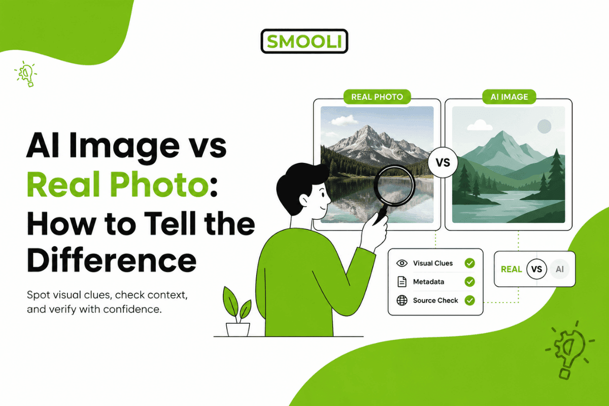 Al Image vs Real Photo: How to Tell the Difference